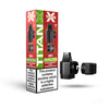 Titan X Prefilled Vape Pods Titan Strawberry Kiwi Watermelon